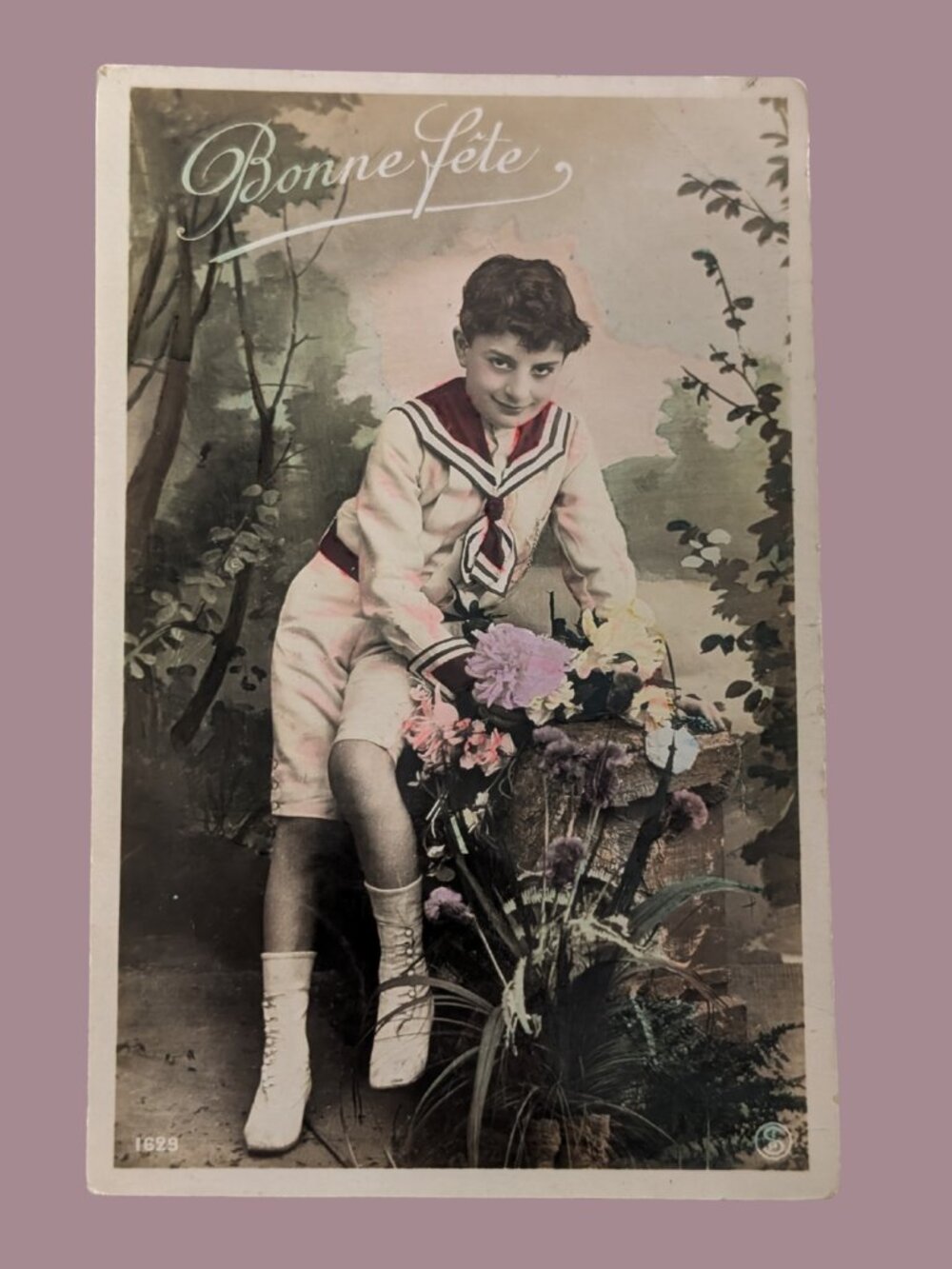 10/$25 Vintage Postmarked Birthday Postcard Ephemera, Happy Mail, Gallery Wall